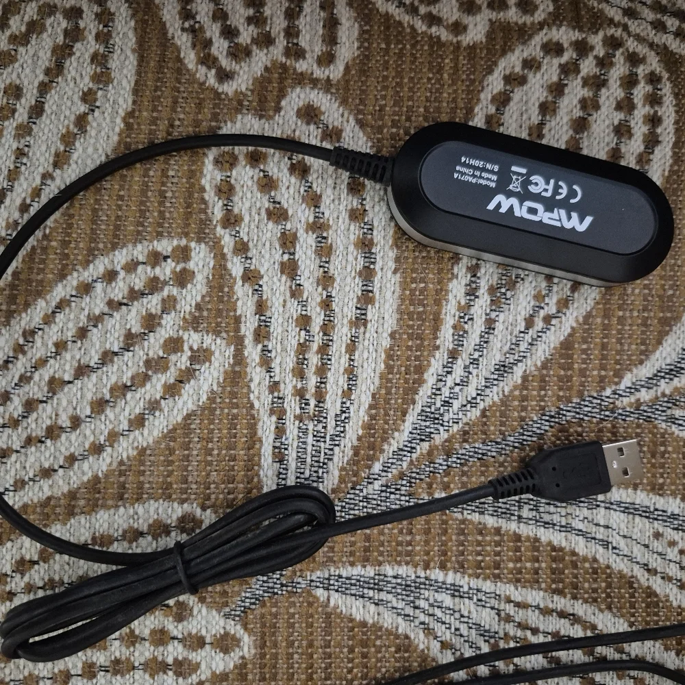 Black Wired Computer Headset by MPOW